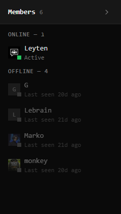 SolCord Members List